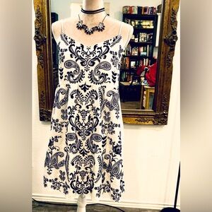 NWT Embroidered Peasant Gypsy Boho Baby Doll Mini Sun Dress Savannah Jane Sz S